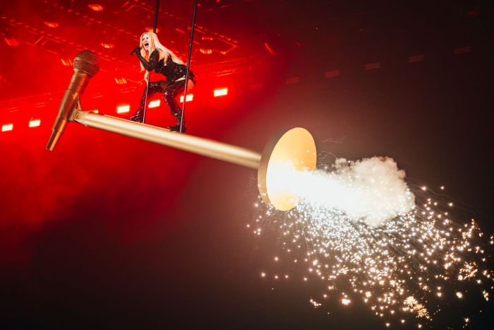 File:Eurovision song contest 2025 finland sparking microphone.jpg