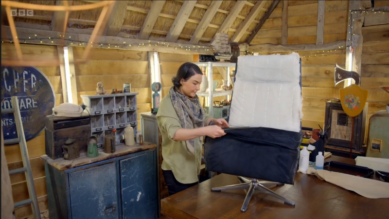 File:Mastermind chair being restored.png